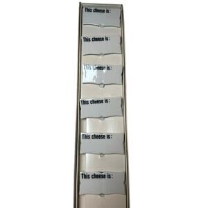 Sheffield Porcelain Cheese Markers
6 PCs 2 1/4x 2” New in box